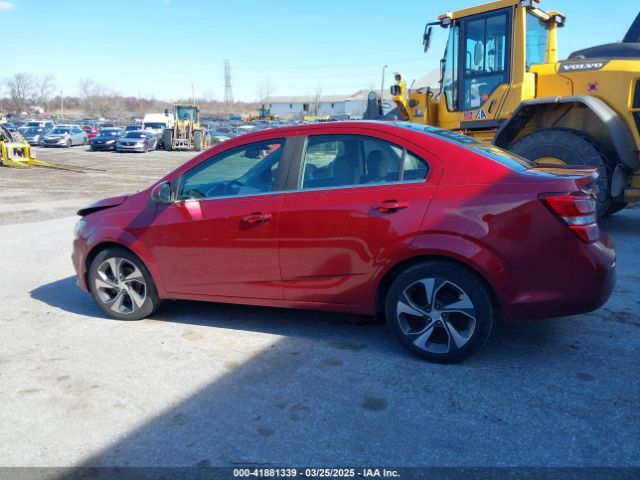 1G1JF5SB1H4163476 Chevrolet Sonic Premier Auto