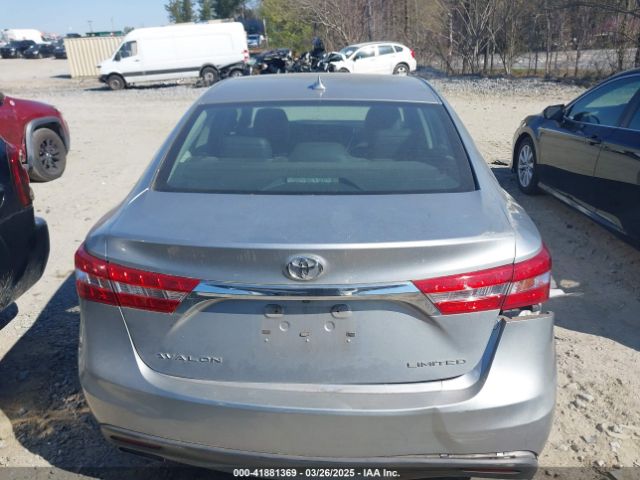 4T1BK1EBXFU143456 Toyota AVALON LIMITED