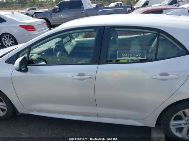 JTNB4MBE5N3188805 Toyota COROLLA SE