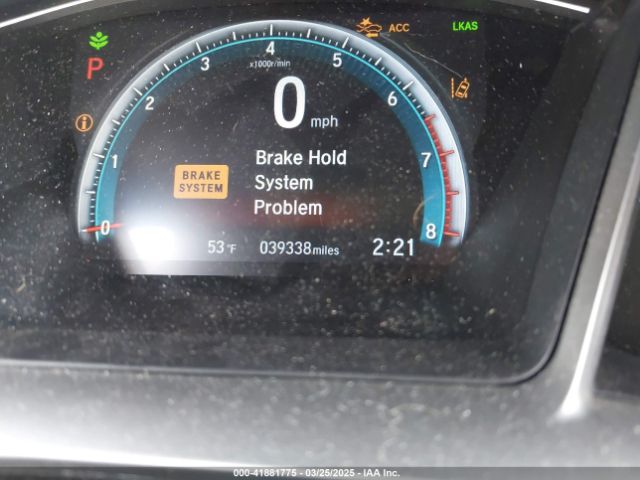 2HGFC3B35KH351657 Honda CIVIC EX