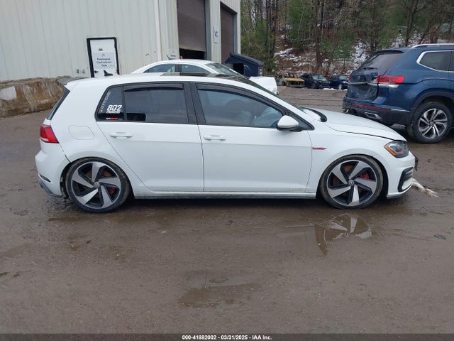 41882002 :رقم المزاد ، 3VW5T7AU6LM008710 vin ، 2020 Volkswagen Golf Gti 2.0t Autobahn/2.0t S/2.0t Se مزاد بيع