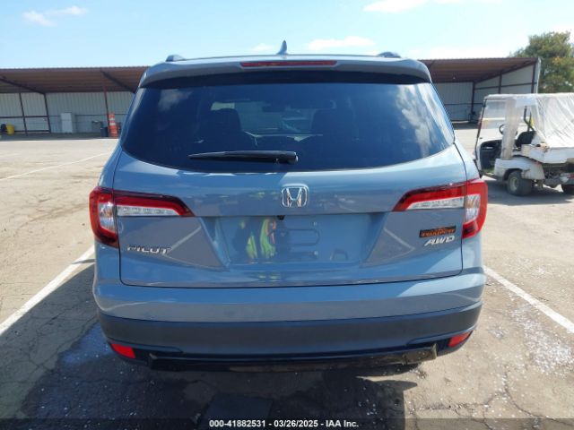 5FNYF6H88NB048630 Honda Pilot Awd Trailsport