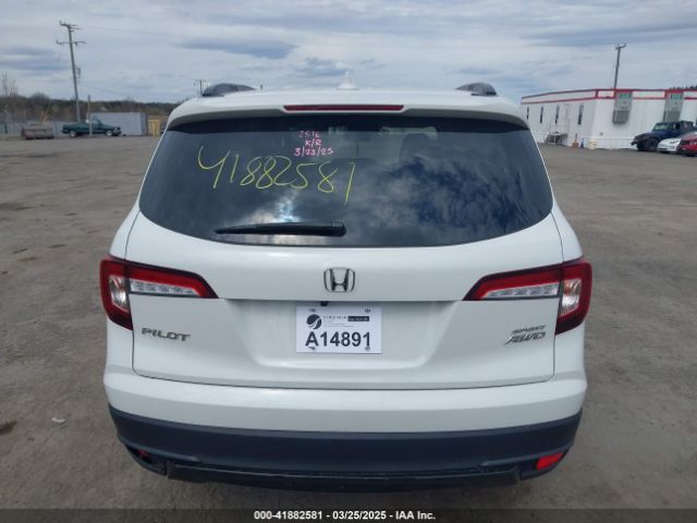 5FNYF6H3XNB037388 Honda Pilot Awd Sport