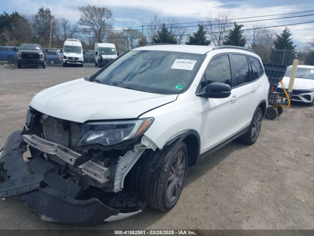 5FNYF6H3XNB037388 Honda Pilot Awd Sport