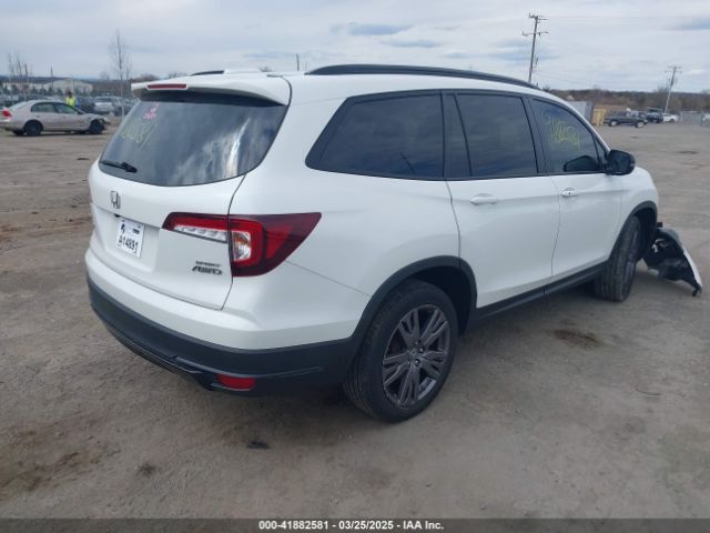 5FNYF6H3XNB037388 Honda Pilot Awd Sport
