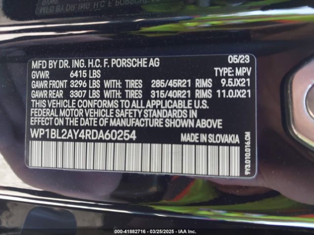 2024 PORSCHE CAYENNE COUPE WP1BL2AY4RDA60254 Photo 8