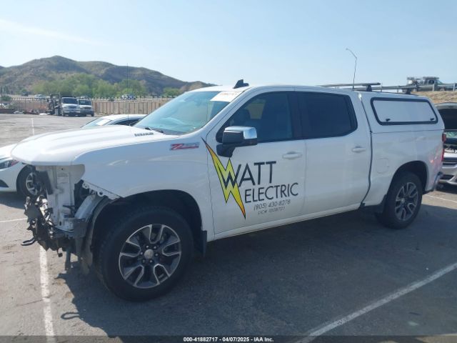 3GCUYDET6MG348181 Chevrolet Silverado 1500 4wd  Short Bed Lt