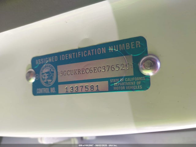3GCUKREC6EG376529 Chevrolet l83 - vvt, afm (active fuel management), aluminum