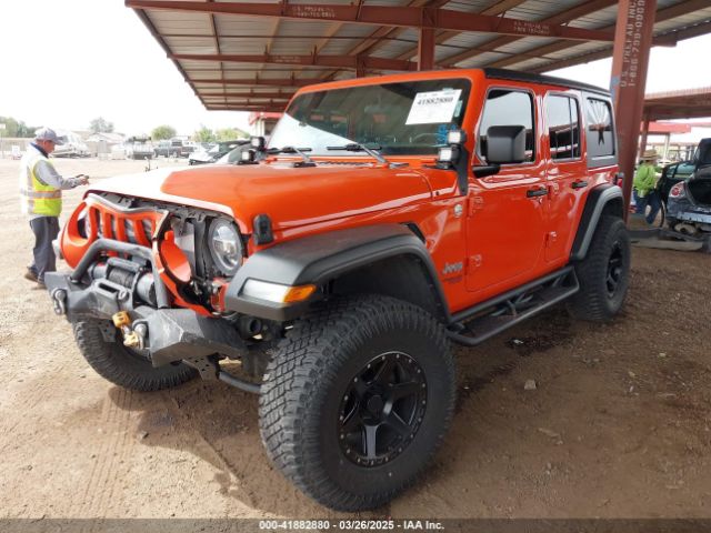 1C4HJXDG8LW110070 Jeep Wrangler Unlimited Sport S 4x4