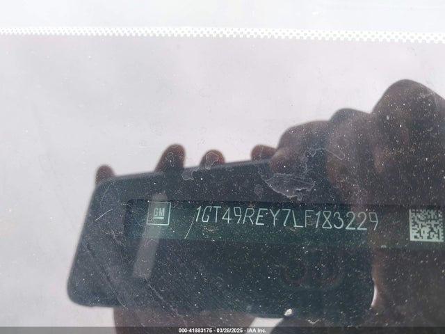 41883175 :رقم المزاد ، 1GT49REY7LF183229 vin ، 2020 Gmc Sierra 2500hd مزاد بيع
