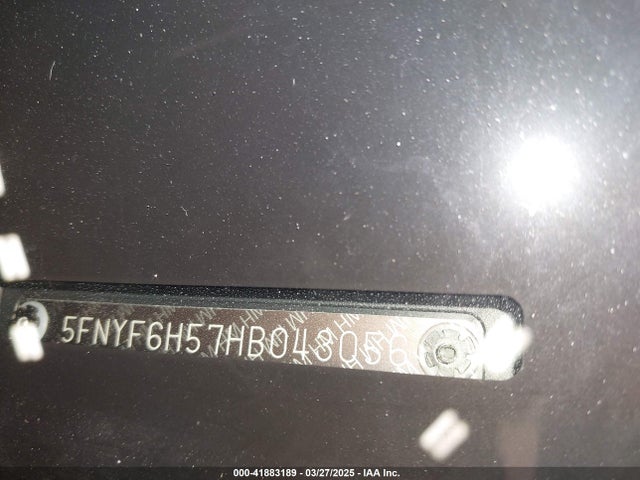 5FNYF6H57HB043056 Honda Pilot Ex-l