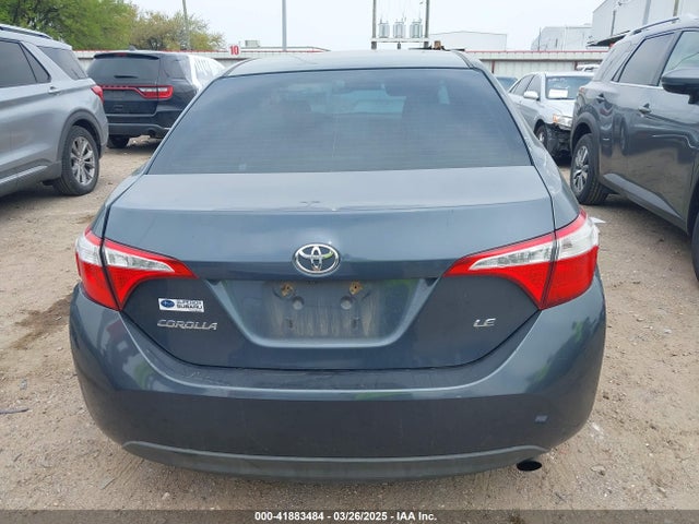 2T1BURHE3GC590650 Toyota COROLLA LE