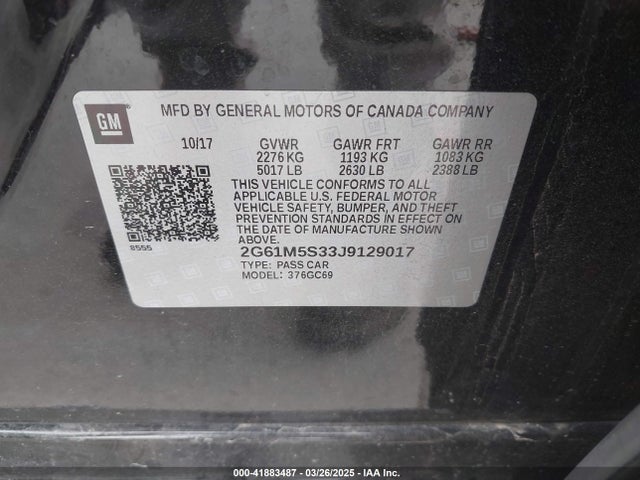 2018 CADILLAC XTS 2G61M5S33J9129017 Photo 8