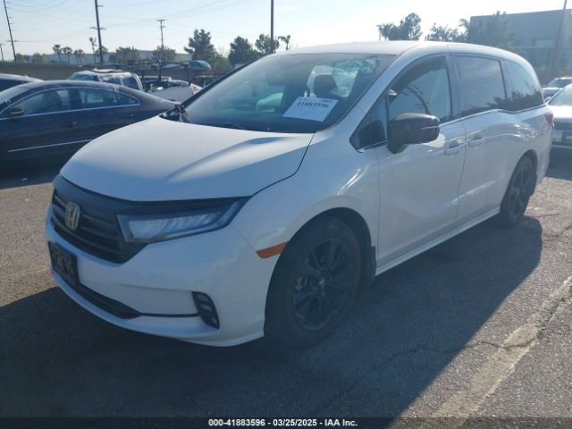 5FNRL6H77PB011088 Honda Odyssey Sport