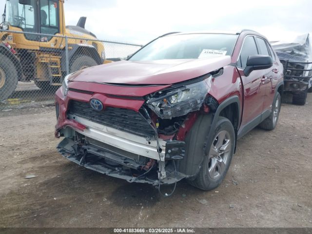 2T3LWRFV9NW145432 Toyota Rav4 Hybrid Le