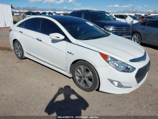 Auction sale of the 2011 Hyundai Sonata Hybrid, vin: KMHEC4A42BA015338, lot number: 41883714