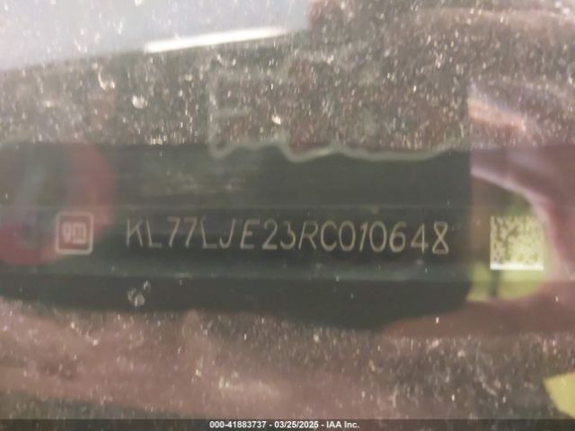 KL77LJE23RC010648 Chevrolet Trax Fwd 2rs