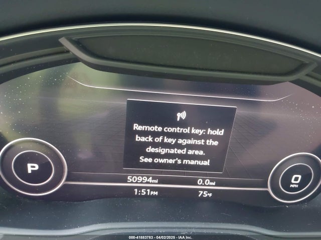 WA1ANAFY1J2043576 Audi 2018