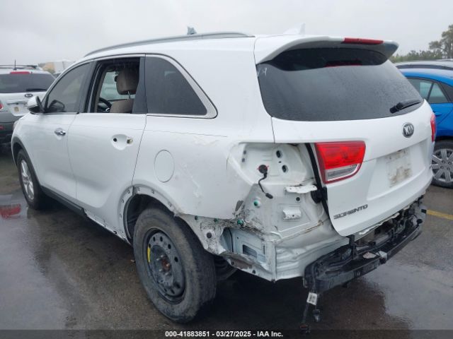 5XYPG4A31HG188723 KIA Sorento 2.4l Lx