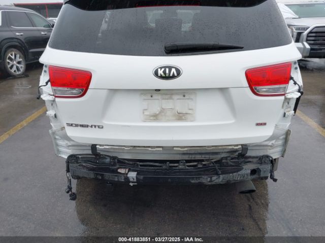 5XYPG4A31HG188723 KIA Sorento 2.4l Lx