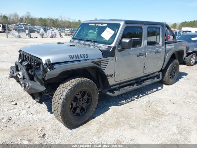 1C6HJTAG3ML540967 Jeep Gladiator Willys 4x4