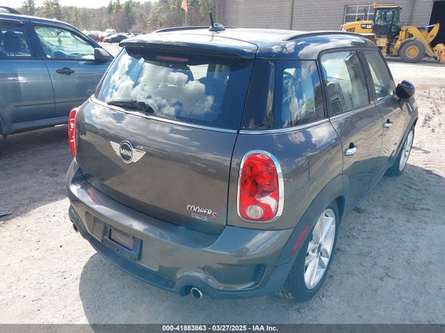 2012 MINI COOPER S COUNTRYMAN WMWZC5C55CWM14196 Photo 3