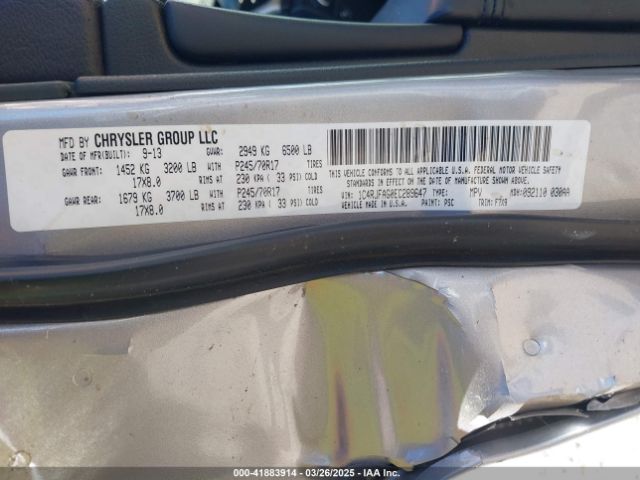 1C4RJFAG0EC289647 Jeep Grand Cherokee Laredo