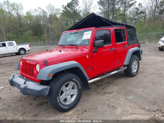1C4BJWDG1FL504709 Jeep Wrangler Unlimited Sport