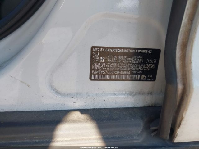 2019 MINI COUNTRYMAN WMZYS7C53K3F45854 Photo 8