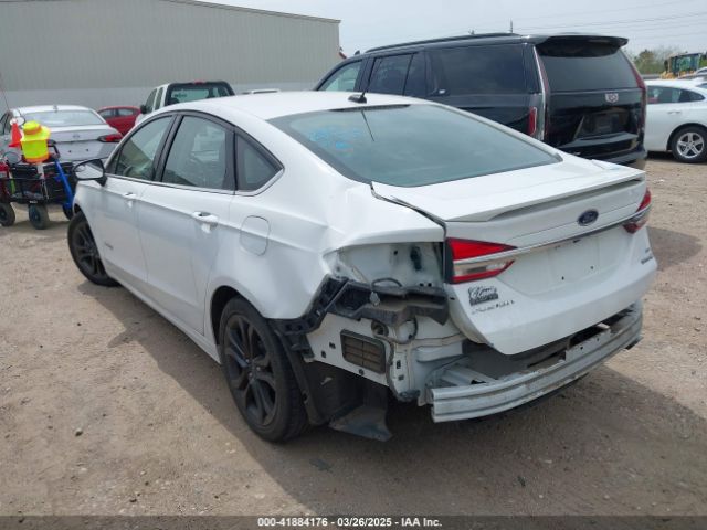3FA6P0LU1JR138920 Ford Fusion Hybrid Se