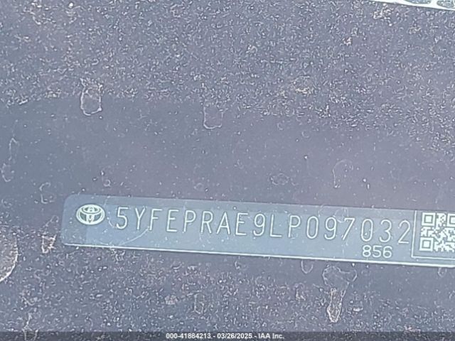 5YFEPRAE9LP097032 Toyota COROLLA LE