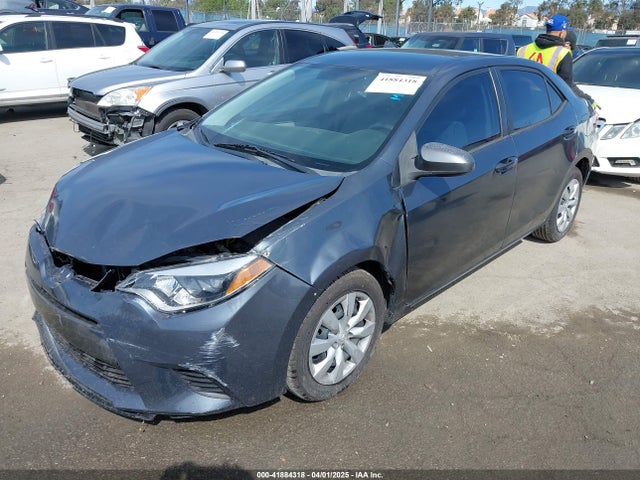 2T1BURHE8GC499891 Toyota COROLLA LE