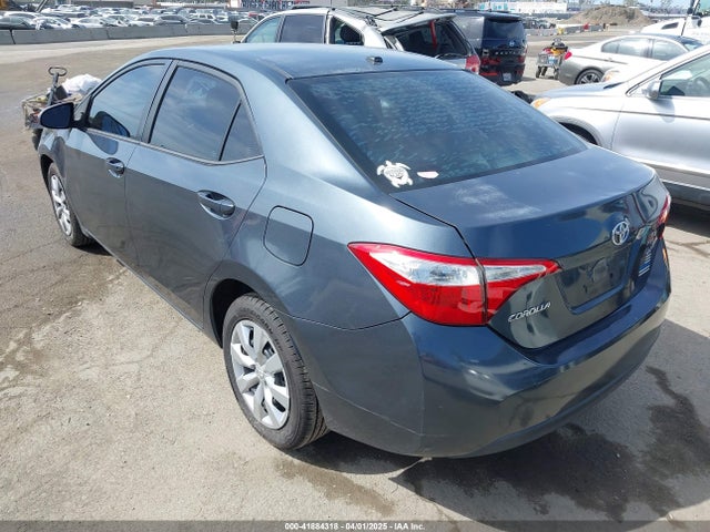 2T1BURHE8GC499891 Toyota COROLLA LE