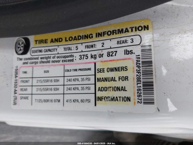 Ford Focus 2014 1FADP3F28EL162672 Image 20
