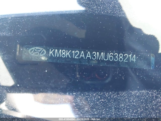 KM8K12AA3MU638214 Hyundai mpi nu
