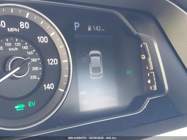 KMHC65LC3LU225861 Hyundai Ioniq Hybrid Blue