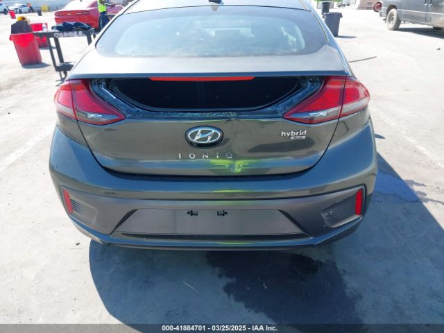 KMHC65LC3LU225861 Hyundai Ioniq Hybrid Blue