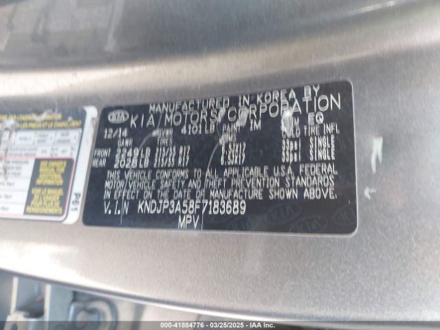 KNDJP3A58F7183689 KIA SOUL +