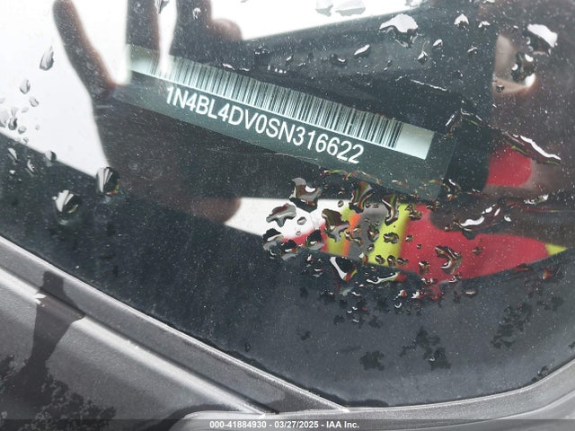 1N4BL4DV0SN316622 Nissan Altima Sv Fwd