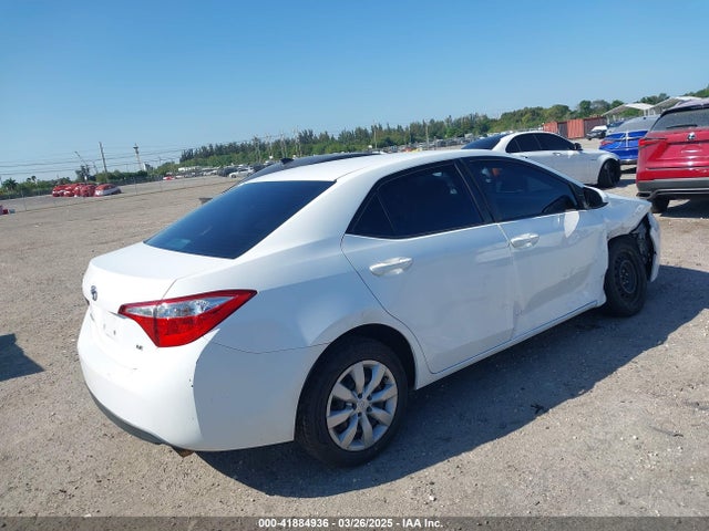 2T1BURHE1FC252615 Toyota COROLLA LE