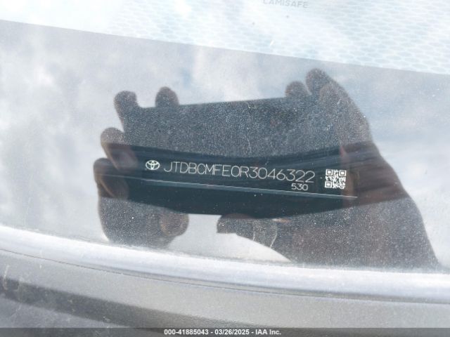 JTDBCMFE0R3046322 Toyota Corolla Hybrid Se