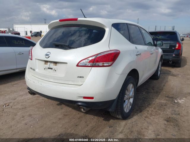 JN8AZ1MWXEW518852 Nissan MURANO S