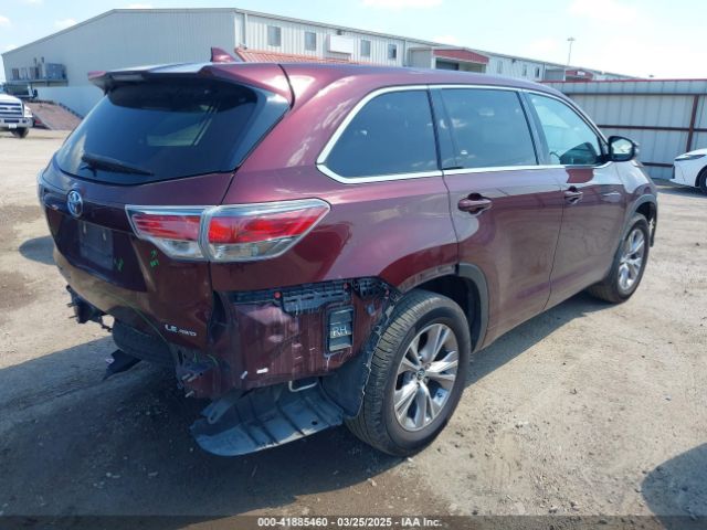 5TDBKRFH5GS338960 Toyota Highlander Le Plus V6