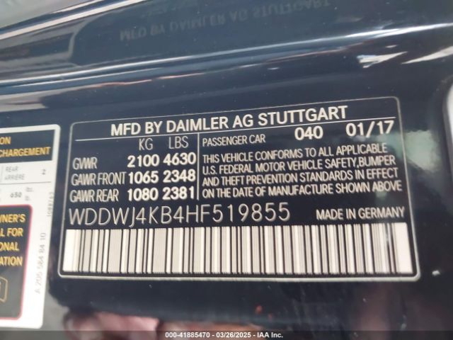 WDDWJ4KB4HF519855 Mercedes-Benz C 300 4matic