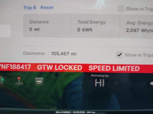 5YJ3E1EA7NF188417 Tesla Model 3 Rear-wheel Drive