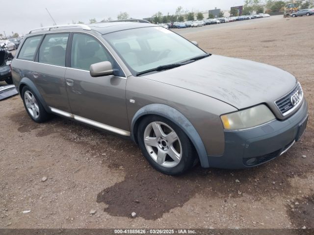 2003 AUDI ALLROAD WA1YD54B83N046581