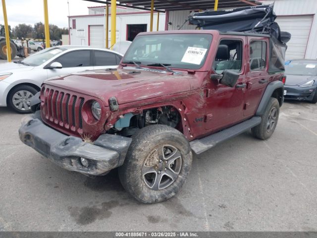 1C4HJXDN5MW840857 Jeep Wrangler Unlimited Sport S 4x4