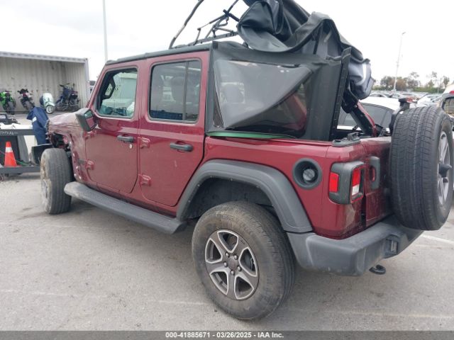 1C4HJXDN5MW840857 Jeep Wrangler Unlimited Sport S 4x4
