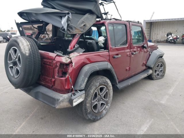 1C4HJXDN5MW840857 Jeep Wrangler Unlimited Sport S 4x4