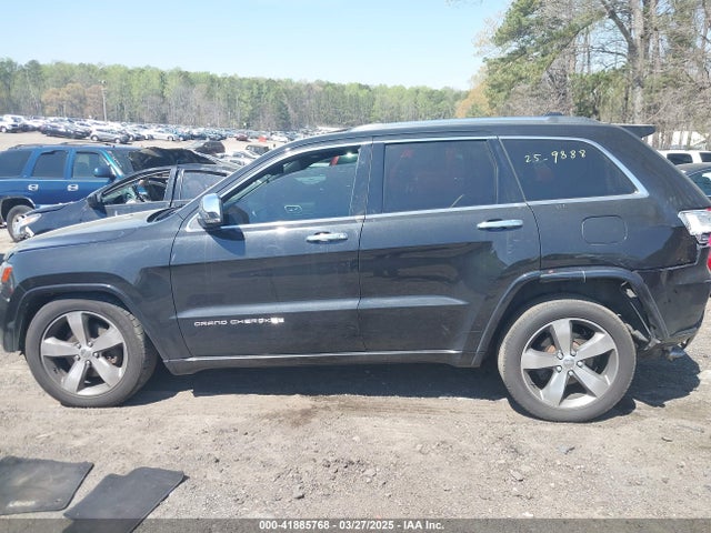 Auction sale of the 2014 Jeep Grand Cherokee Overland, vin: 1C4RJFCT9EC337642, lot number: 41885768